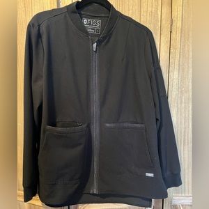 L Figs Technical Collection Scrub Jacket